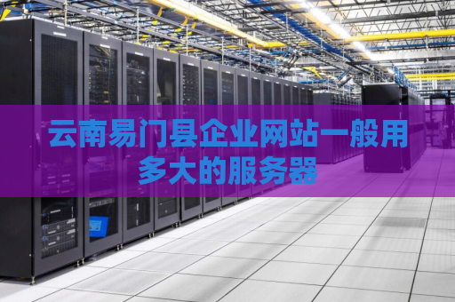 云南易门县企业网站一般用多大的服务器