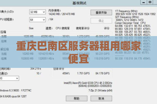 重庆巴南区服务器租用哪家便宜