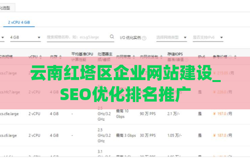 云南红塔区企业网站建设_SEO优化排名推广